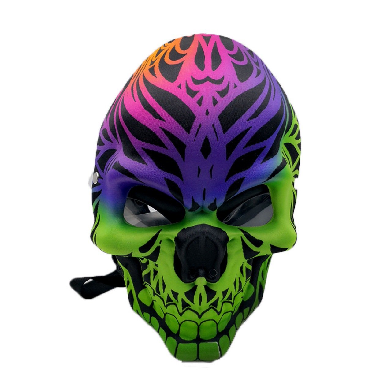 Skull Silicone Gas Mask Bong with Acrylic Water Pipe - PuffingBird CA