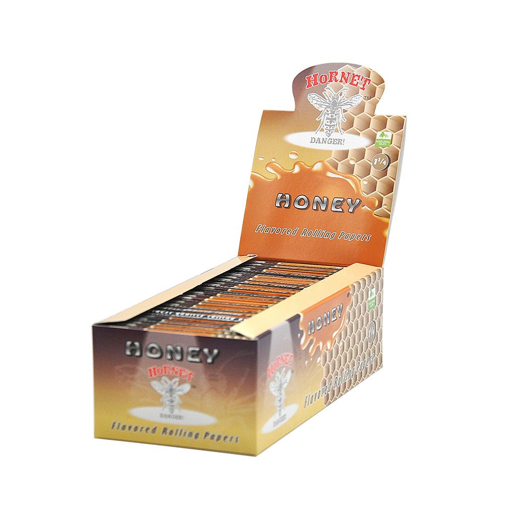 Hornet Honey Flavored Rolling Paper Box of 50 Booklets/2500 sheets - PuffingBird CA