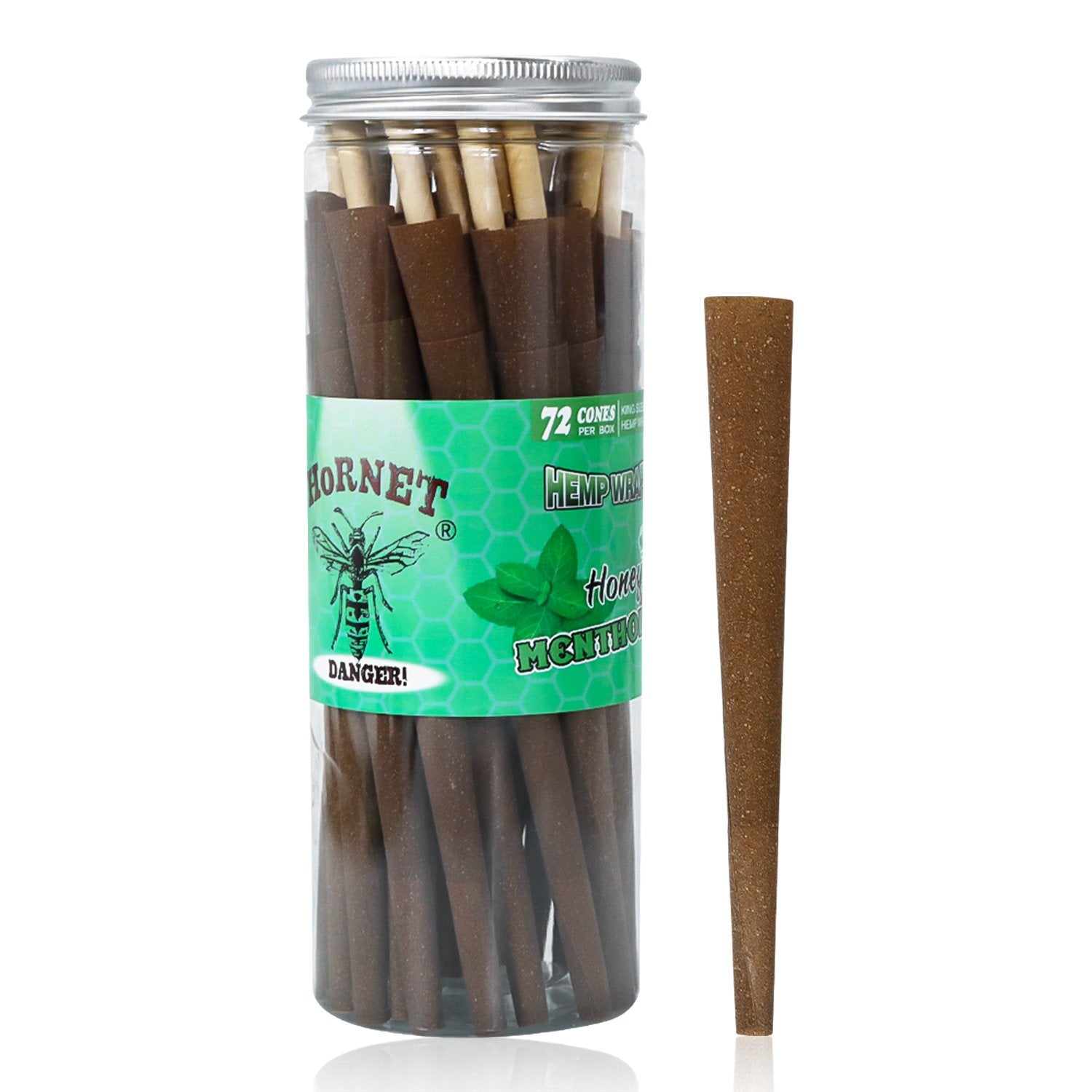 Brown Cigar Skin Pre-Rolled Cones - Pack of 72 - PuffingBird CA
