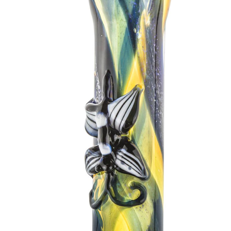 Butterfly Pattern Glass Hammer Bubbler - PuffingBird CA