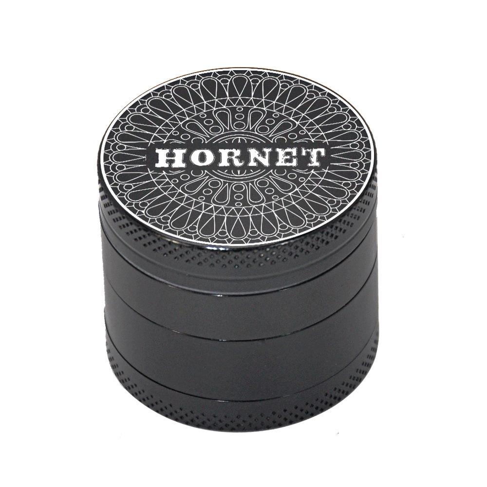 Zinc Alloy Black 4 Layer Weed Grinder - PuffingBird CA