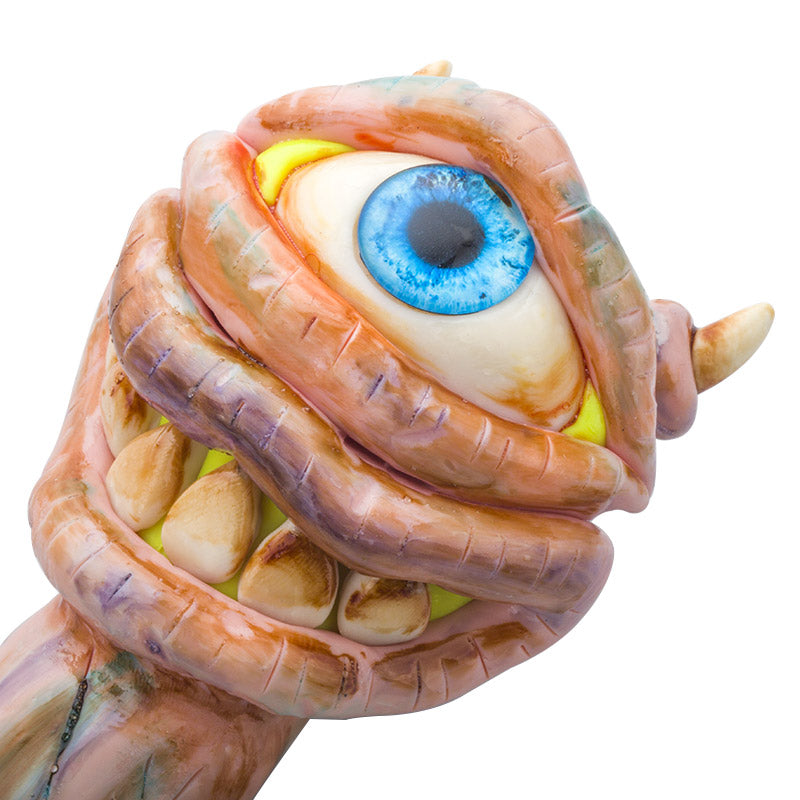 Horned Cyclops Glass Pipe - PuffingBird CA