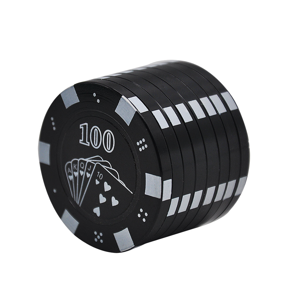 Casino Poker Weed Grinder 3 Layer - PuffingBird CA