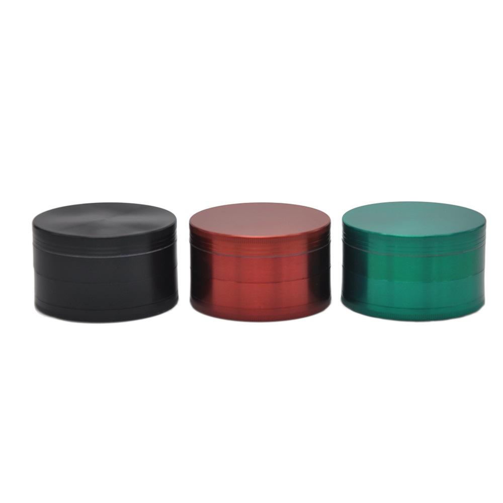 Classic Large Zinc Alloy Herb Grinder Heavy Duty 4 Layer 70MM (3 Color) - PuffingBird CA