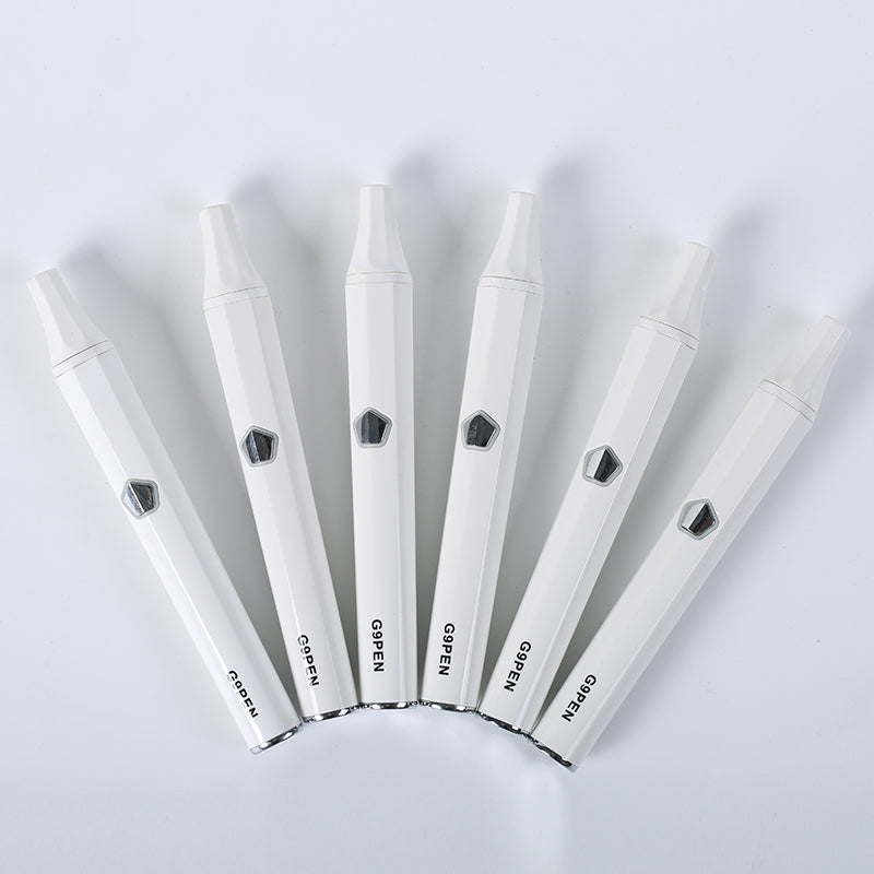 G9 White Electric Cigarette Vape Pen - PuffingBird CA
