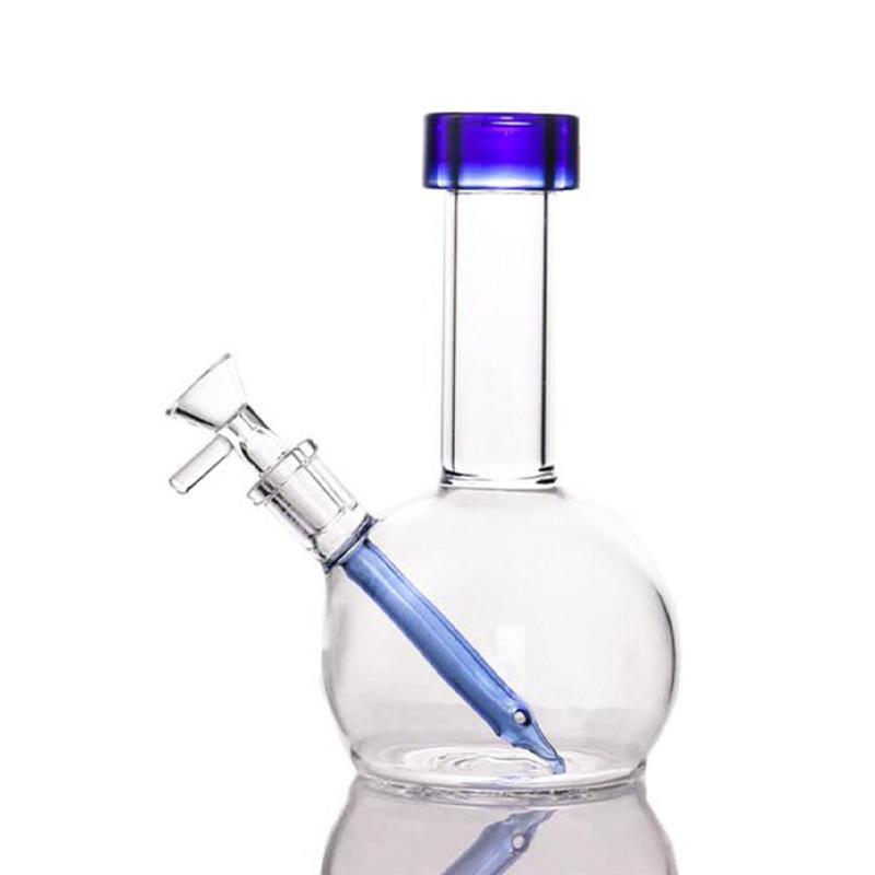 Mini Clear Portable Water Bottle Dab Rig - PuffingBird CA