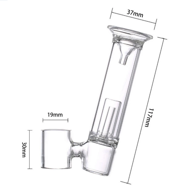 G9 Enail Vaporizer Glass Henail Bubbler - PuffingBird CA
