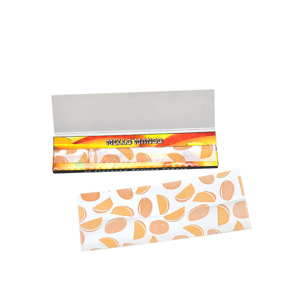 Hornet Kingsize Mango Flavored Rolling Paper Box of 25 Booklets/800 sheets - PuffingBird CA