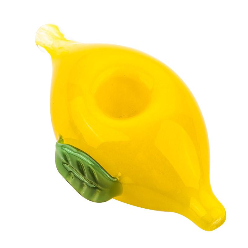 Lemon Glass Hand Pipe - PuffingBird CA