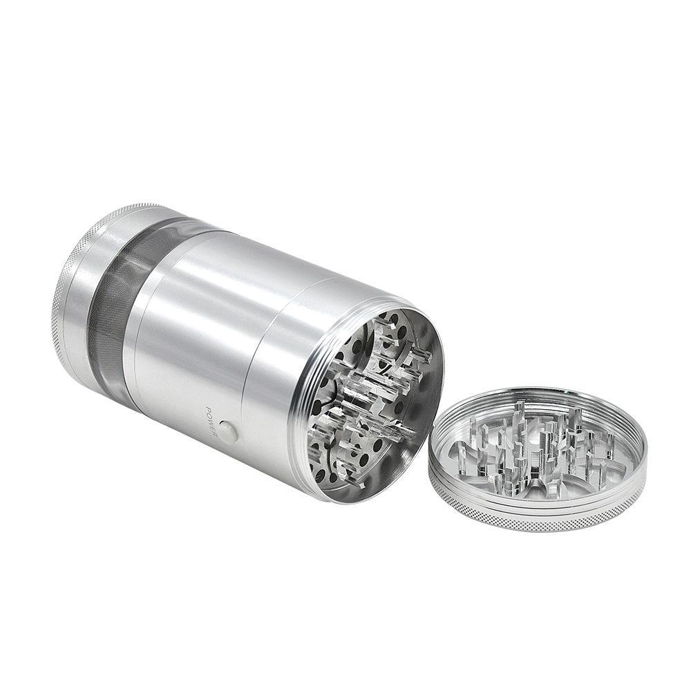 Electric GNC Turbo Herb Grinder with Large Storage - PuffingBird CA