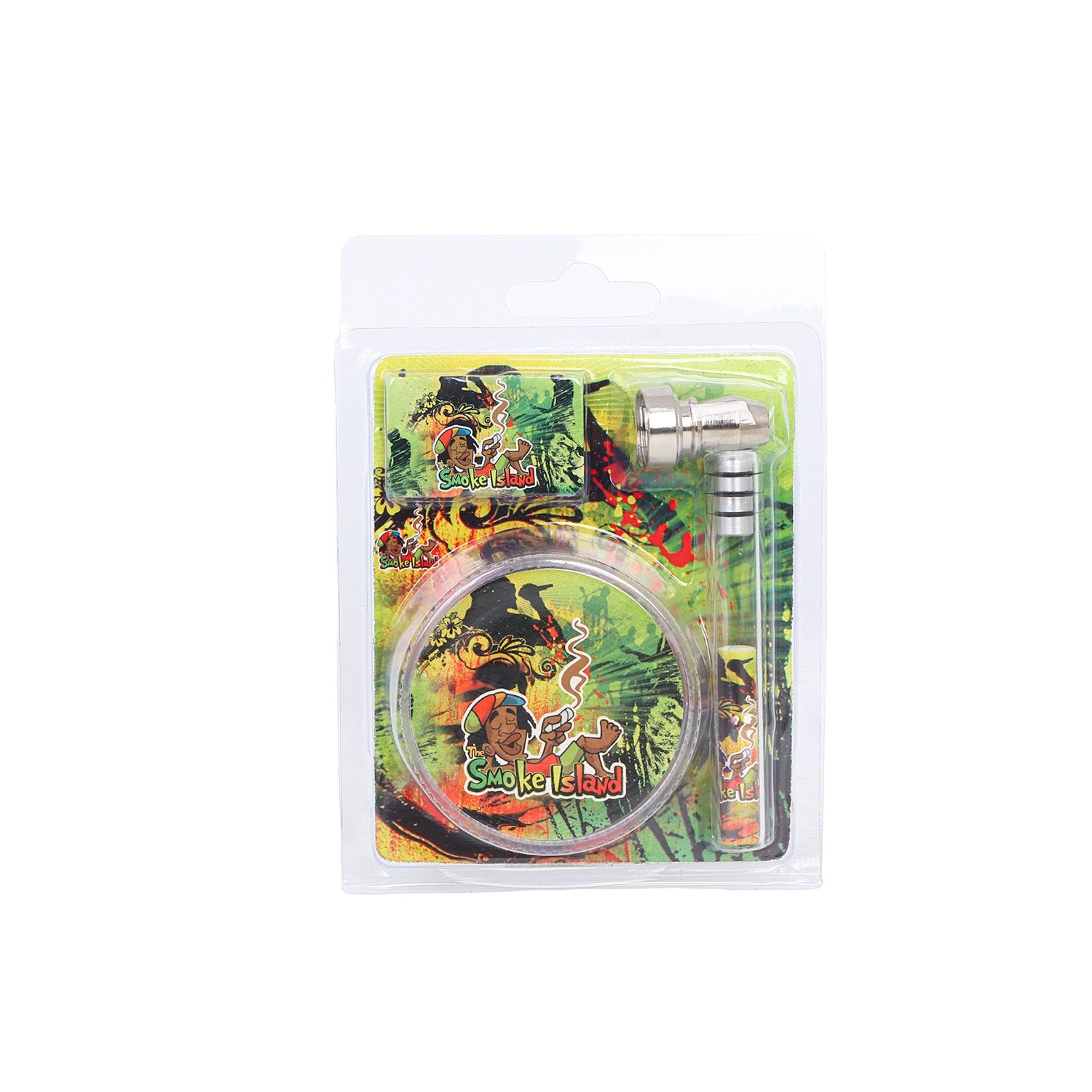 Smoke Island Card-Style Metal Pipe Set - PuffingBird CA