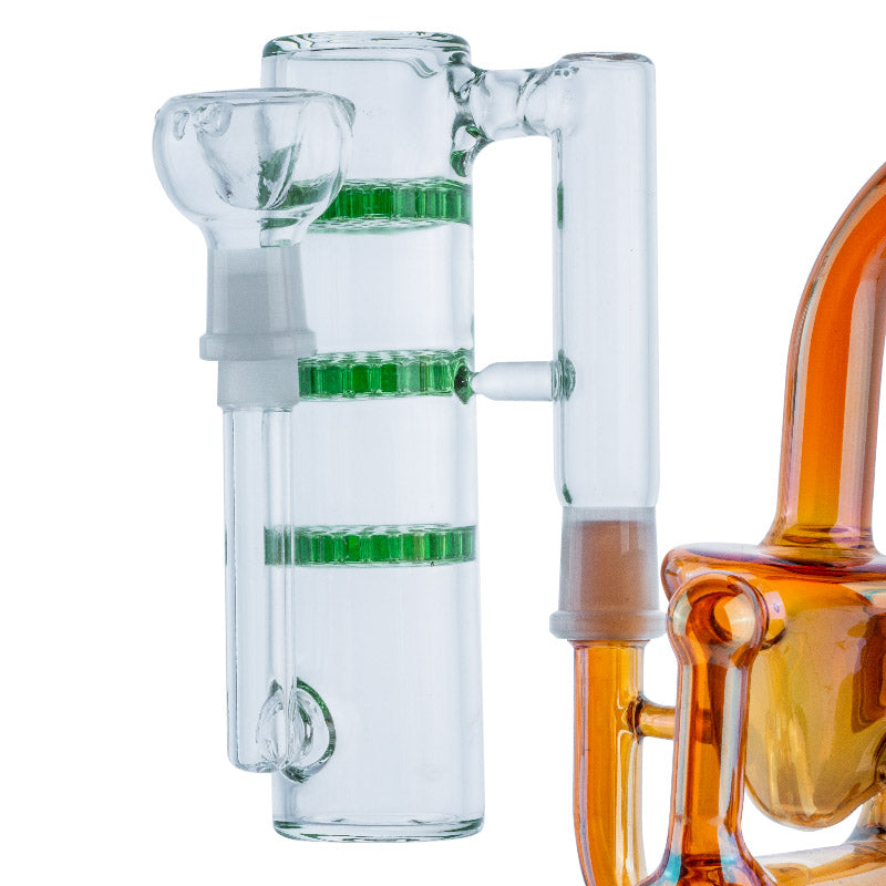 14mm 3 Layer Honeycomb Perc Ash Catcher - PuffingBird CA