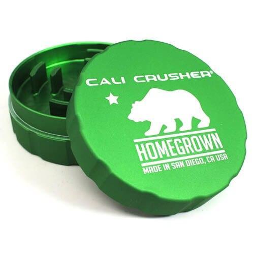 Cali Crusher Homegrown 2 Piece Hard Top Grinder - PuffingBird CA