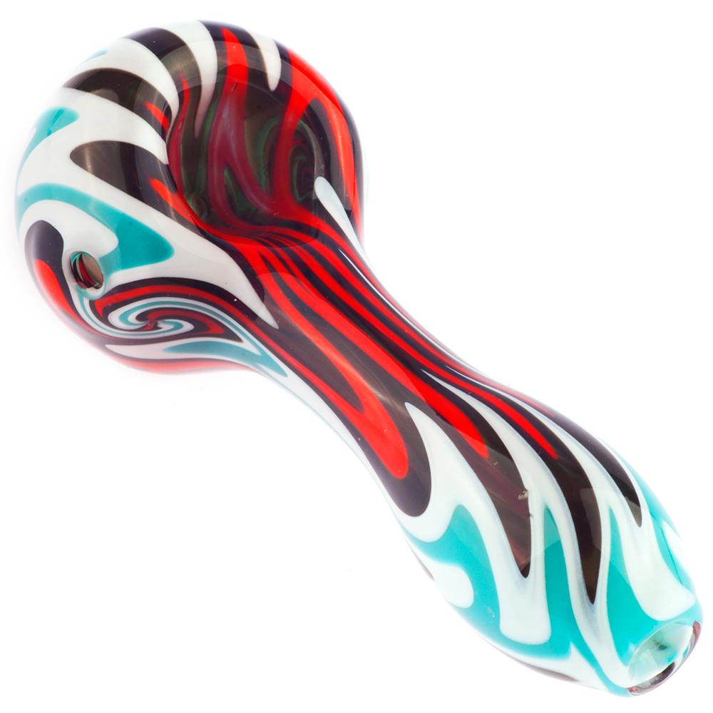 Wigwag Patent Heady Glass Spoon Pipe - PuffingBird CA