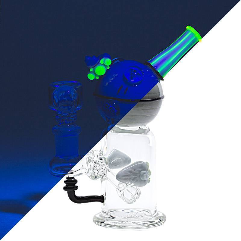 Empire Glassworks - Mini Rig - Illuminati Deathstar - PuffingBird CA