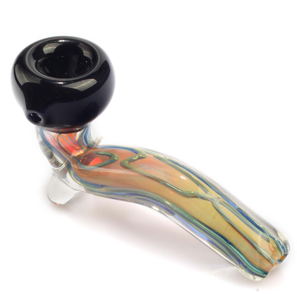 Fumed Glass Sherlock Pipe - PuffingBird CA