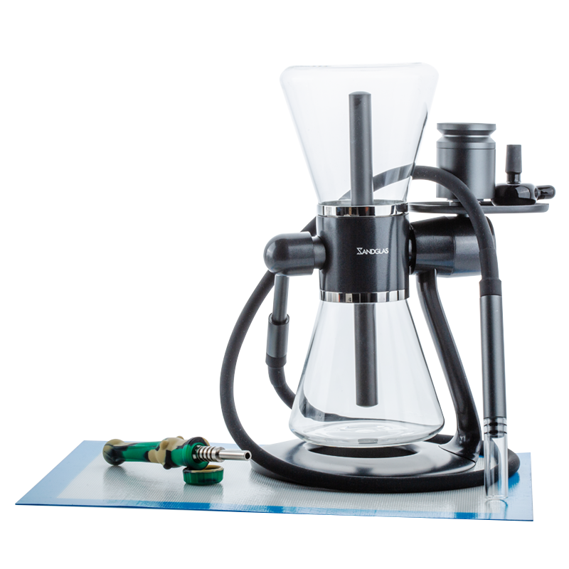 SANDGLAS Gravity Bong w/ Nectar Collector Dab Mat Set - PuffingBird CA