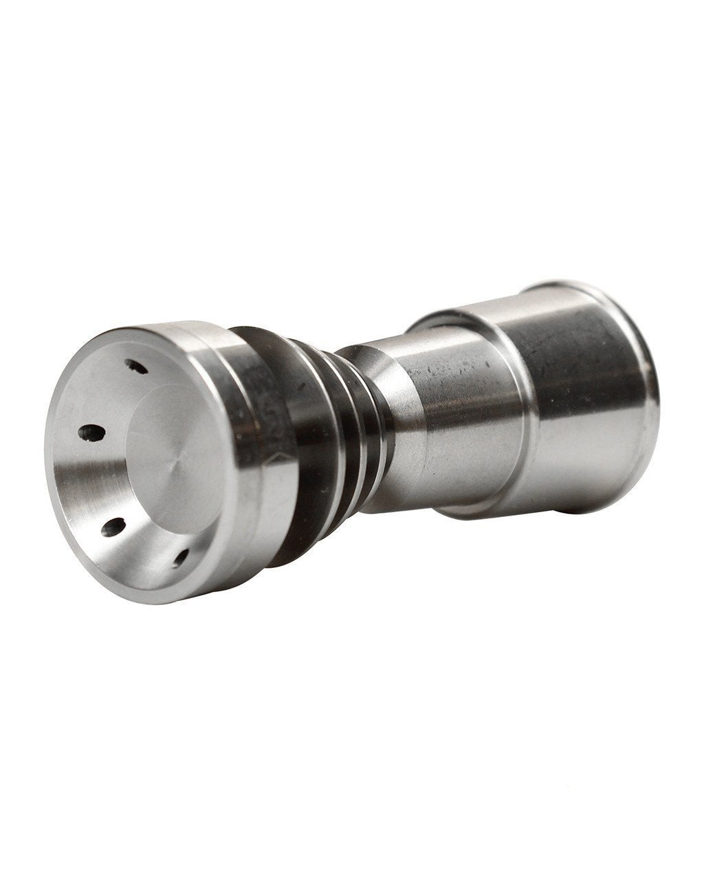 14mm18mm Female GR2 Titanium Domeless Nail w/ Dab Plate - PuffingBird CA