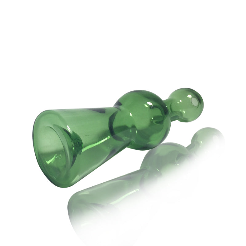 Bell Shape Green Glass Hand Pipe - PuffingBird CA