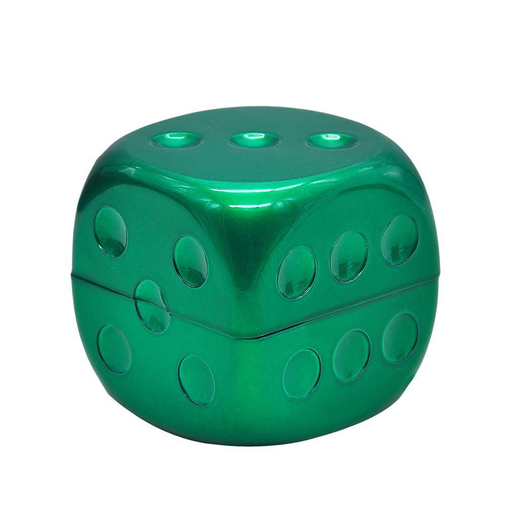 Dice Novelty Herb Grinder 2 Layer 47MM (2 Color) - PuffingBird CA