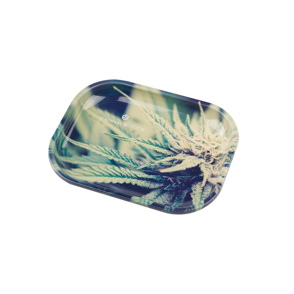 Large Cigarette Tinplate Rolling Tray - PuffingBird CA