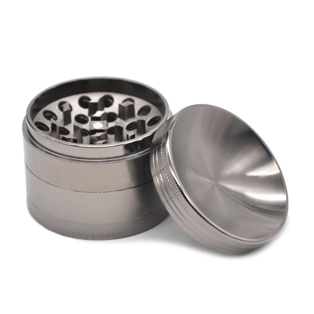 Concave Zinc Alloy Weed Grinder - PuffingBird CA