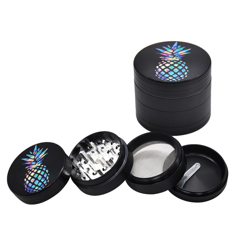 Pineapple Herb Grinder 4 Piece - PuffingBird CA