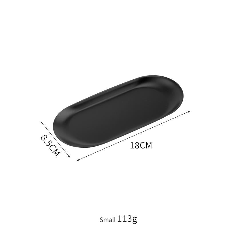 Metal Black Storage Rolling Tray - PuffingBird CA