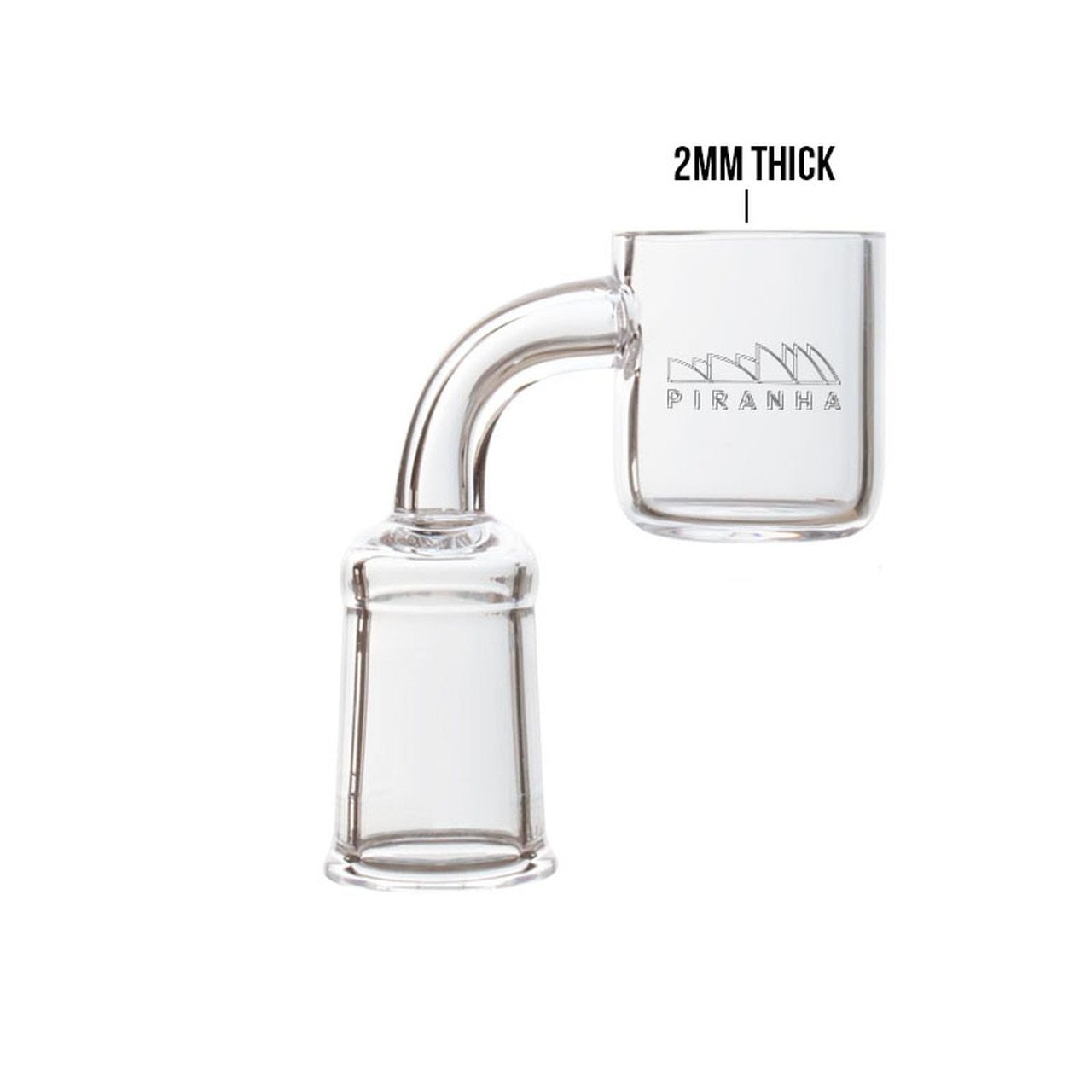 Piranha Quartz 2mm Flat Top Banger Nail - PuffingBird CA