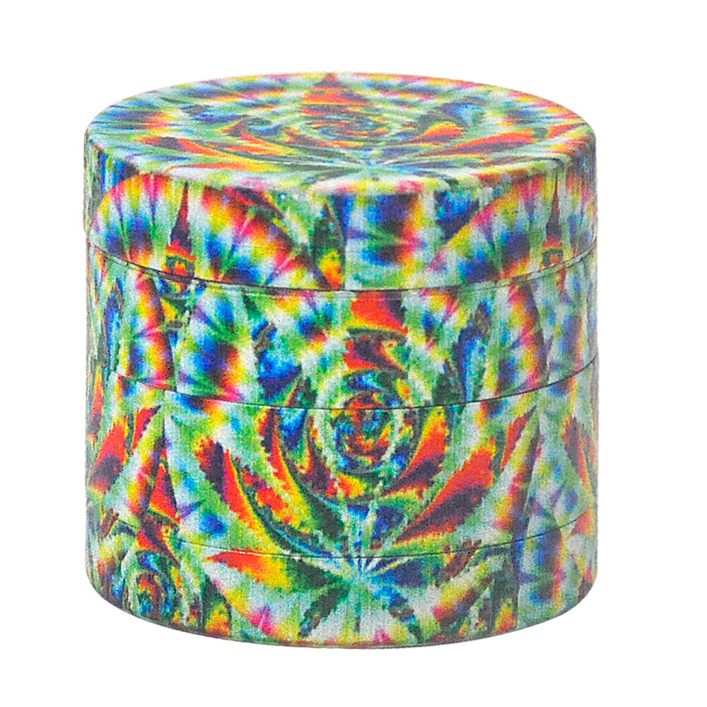 Colorful Print Weed Grinder 4 Layer - PuffingBird CA