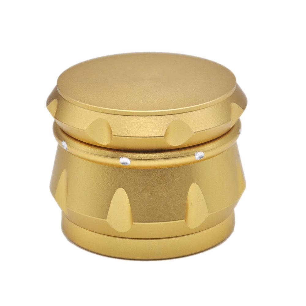 Unique Design Novelty Aluminium 4 Layer Herb Grinder (6 Color) - PuffingBird CA