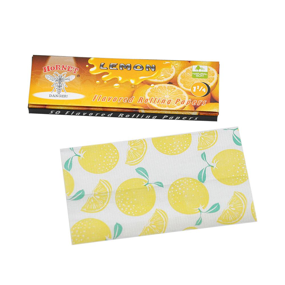 Lemon Flavor Rolling Paper 5 Booklets - PuffingBird CA
