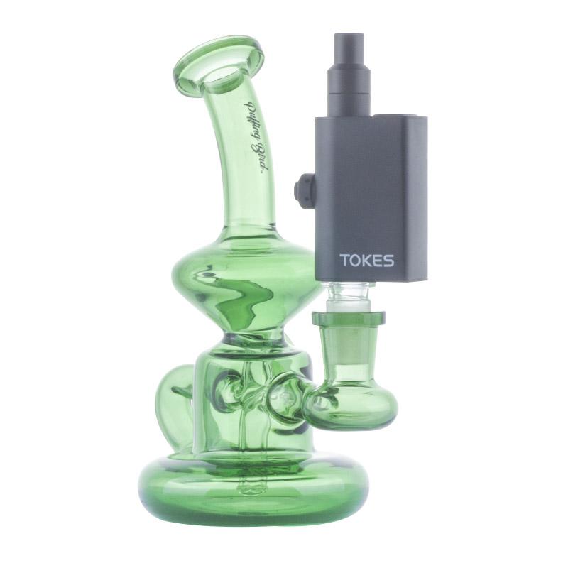 Mini Banger Hanger Recycle Dab Rig w/ SOC Tokes Vaporizer Set - PuffingBird CA