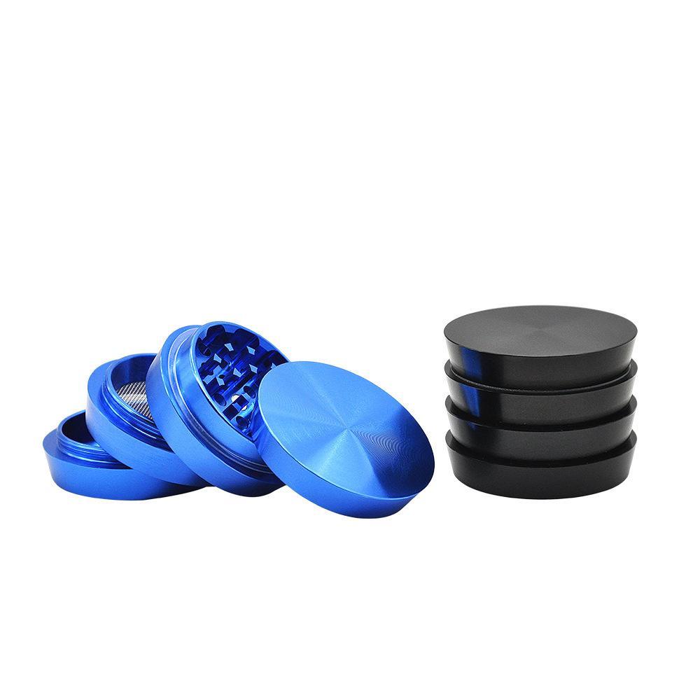 Tower of Power Novelty Herb Grinder Aluminium 4 Layer 50MM (3 Color) - PuffingBird CA