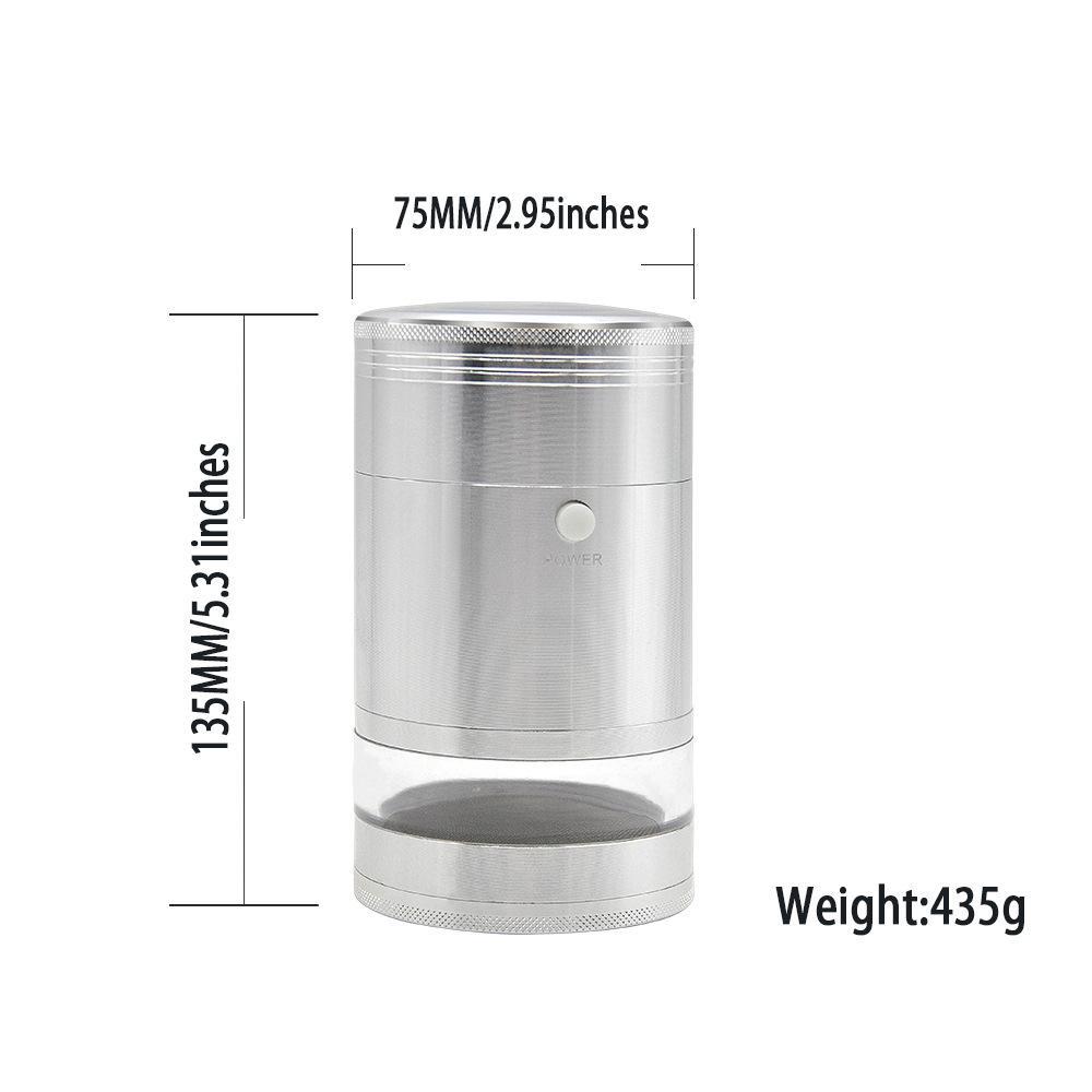 Electric GNC Turbo Herb Grinder with Large Storage - PuffingBird CA