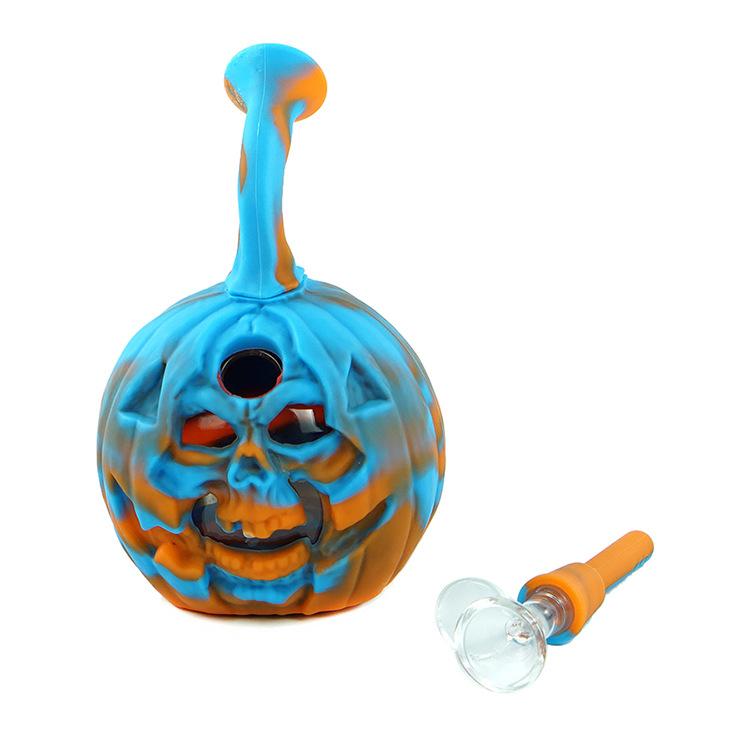 Pumpkin Bottle Silicone Dab Rig - PuffingBird CA
