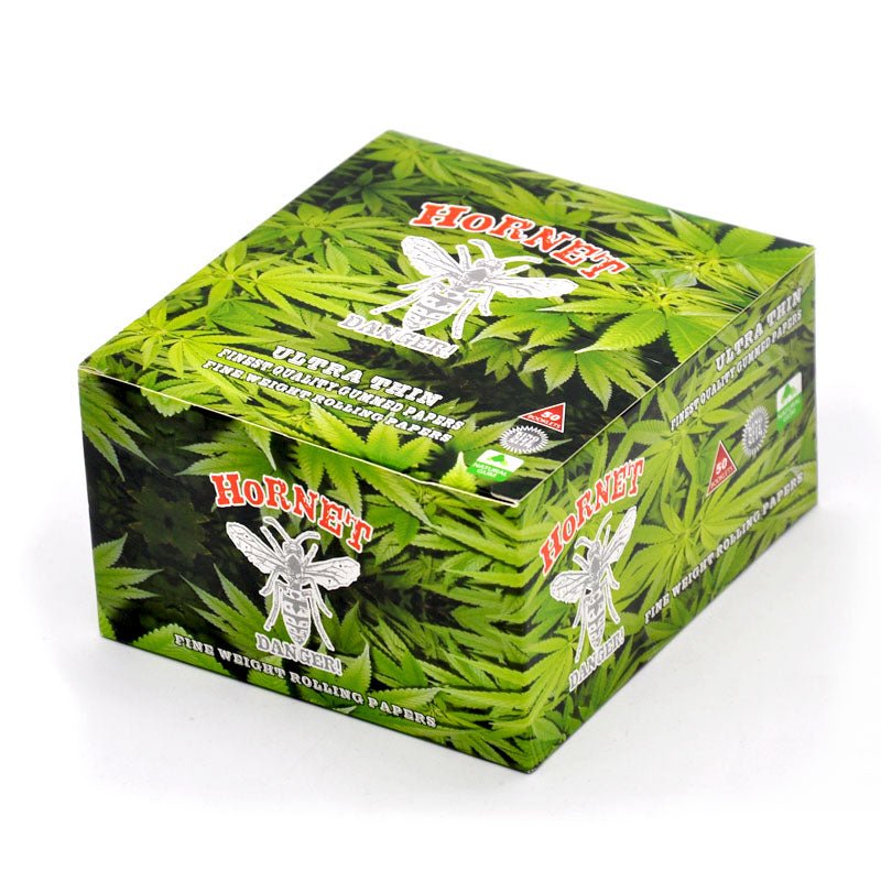 Hornet Ultra Thin Rolling Paper Box of 50 Booklets/1600 sheets - PuffingBird CA