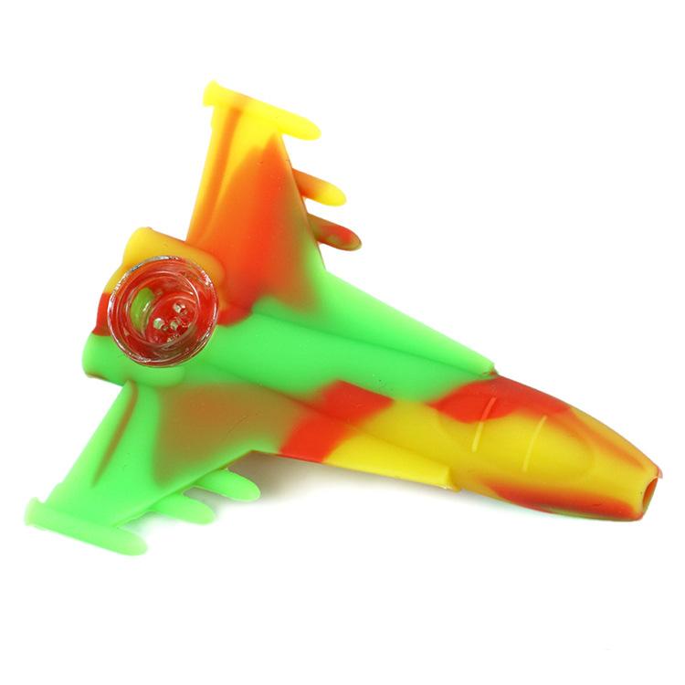 Camouflage Aircraft Novelty Weed Pipe - PuffingBird CA