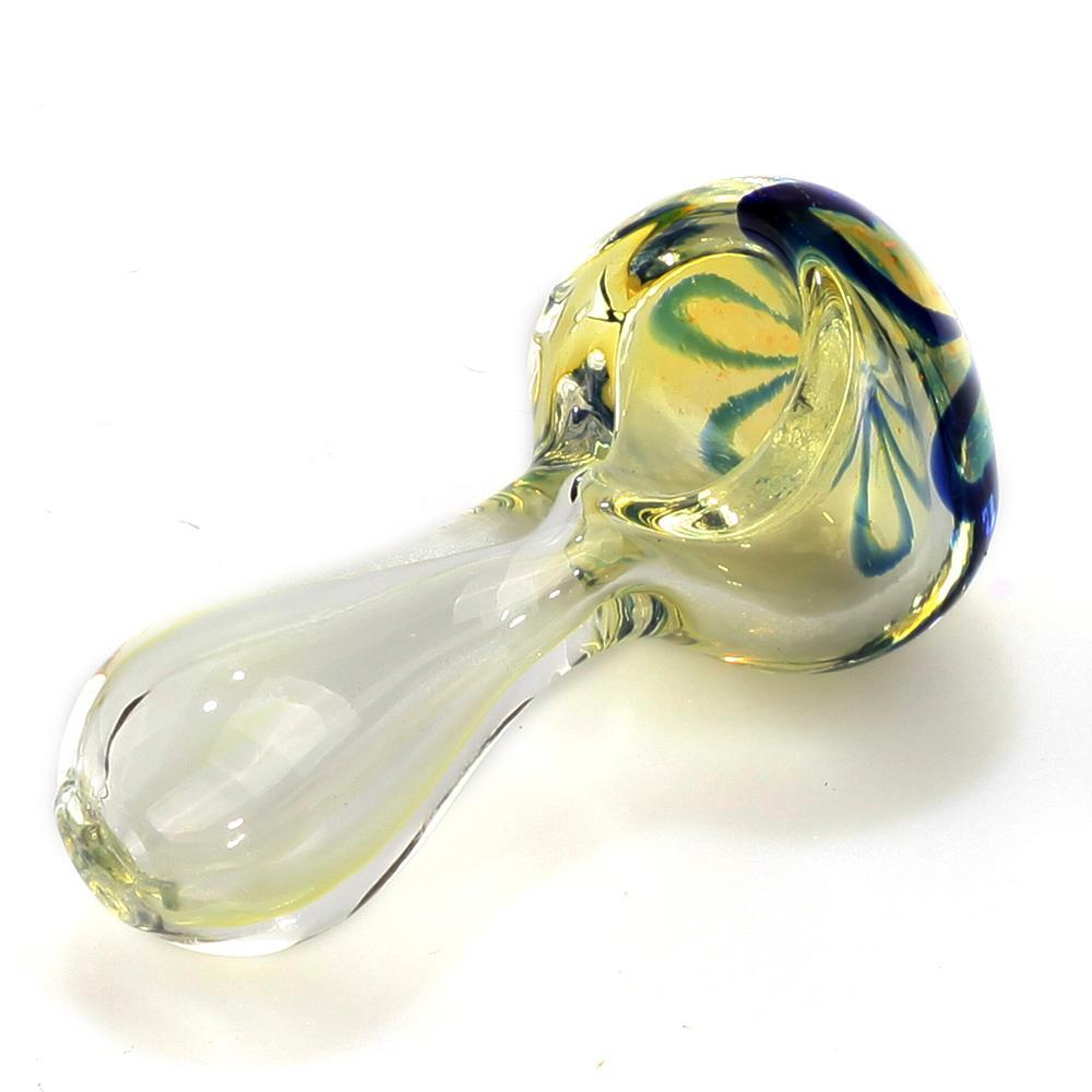 Handmade Nano Pipe w/ Milli Scheme Blue Spiral Pipe Set - PuffingBird CA