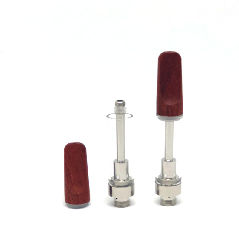 Wooden Mouthpiece Vape Cartridge - PuffingBird CA