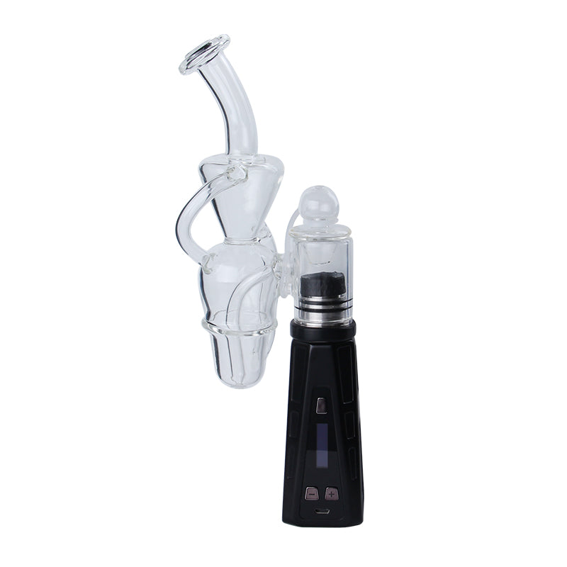 G9 Portable Enail Dab rig w/ Glass Bubbler - PuffingBird CA