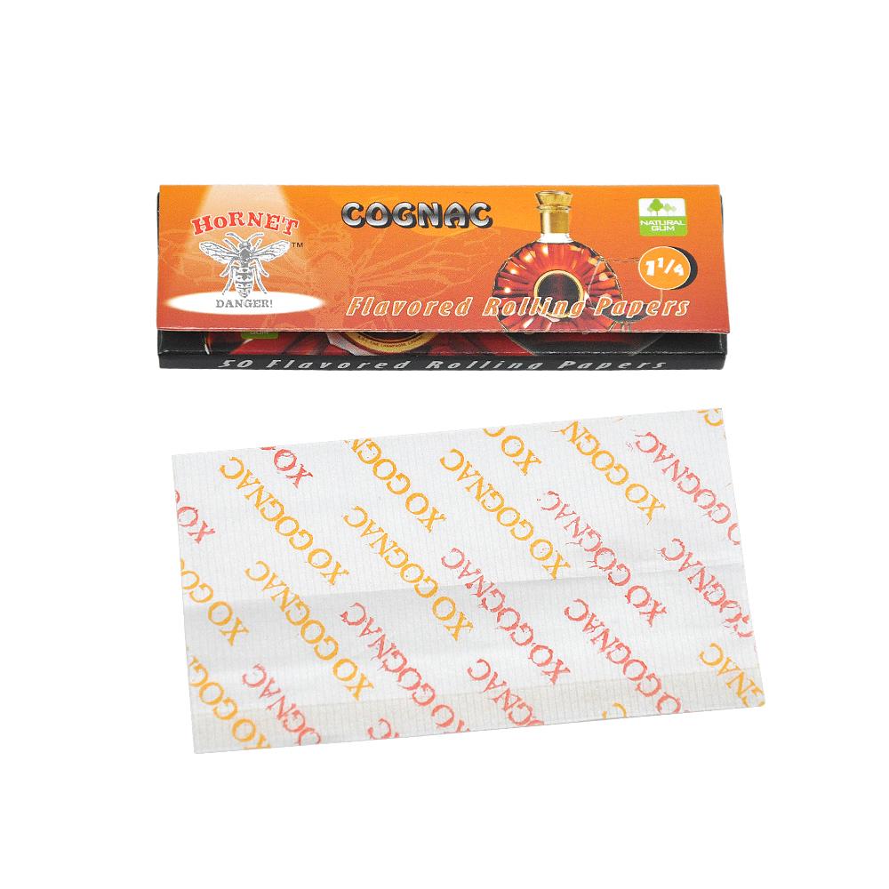 Hornet Cognac Flavored Rolling Paper 5 Booklets - PuffingBird CA