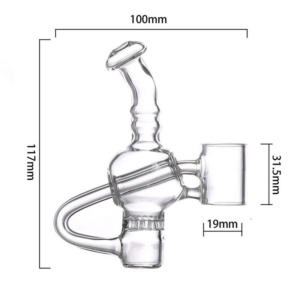 G9 Vape Detachable Glass Attachment Bubbler - PuffingBird CA