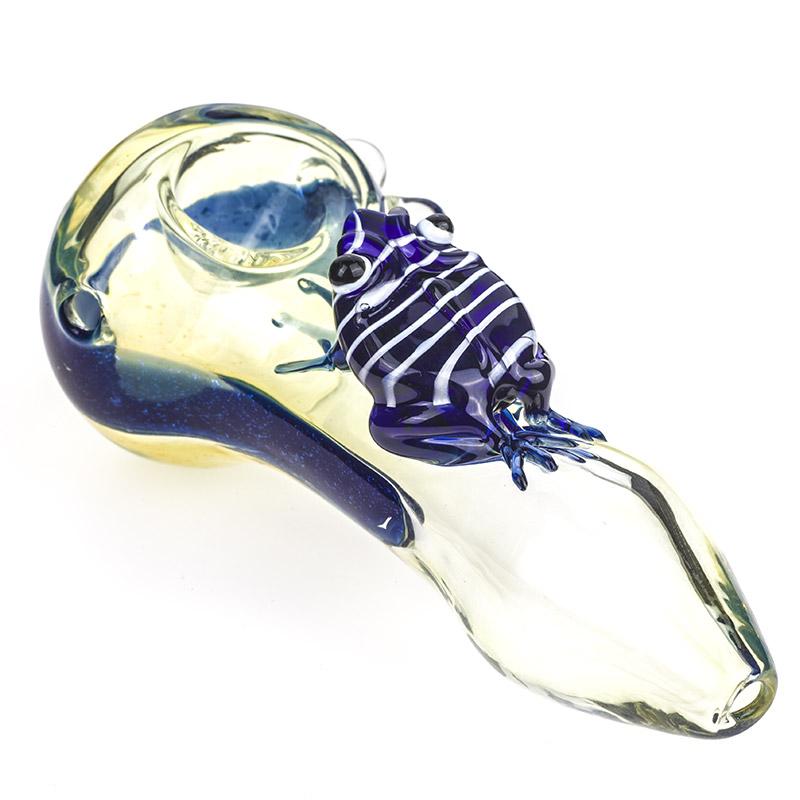 Frog Glass Heady Spoon Pipe - PuffingBird CA