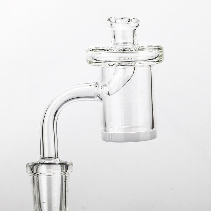 Clear Disc Glass Carb Cap - PuffingBird CA