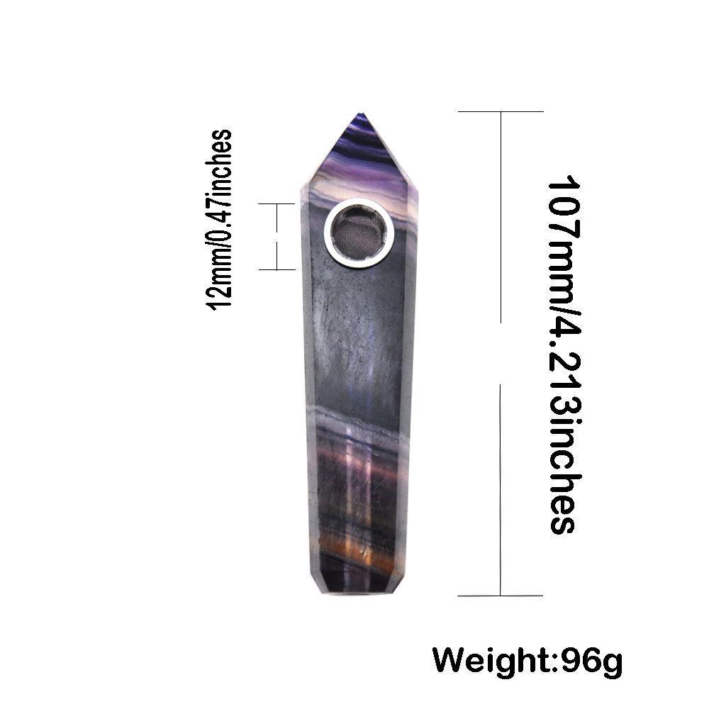 Crystal/Gemstone Multiple Color Pipes(Random) - PuffingBird CA