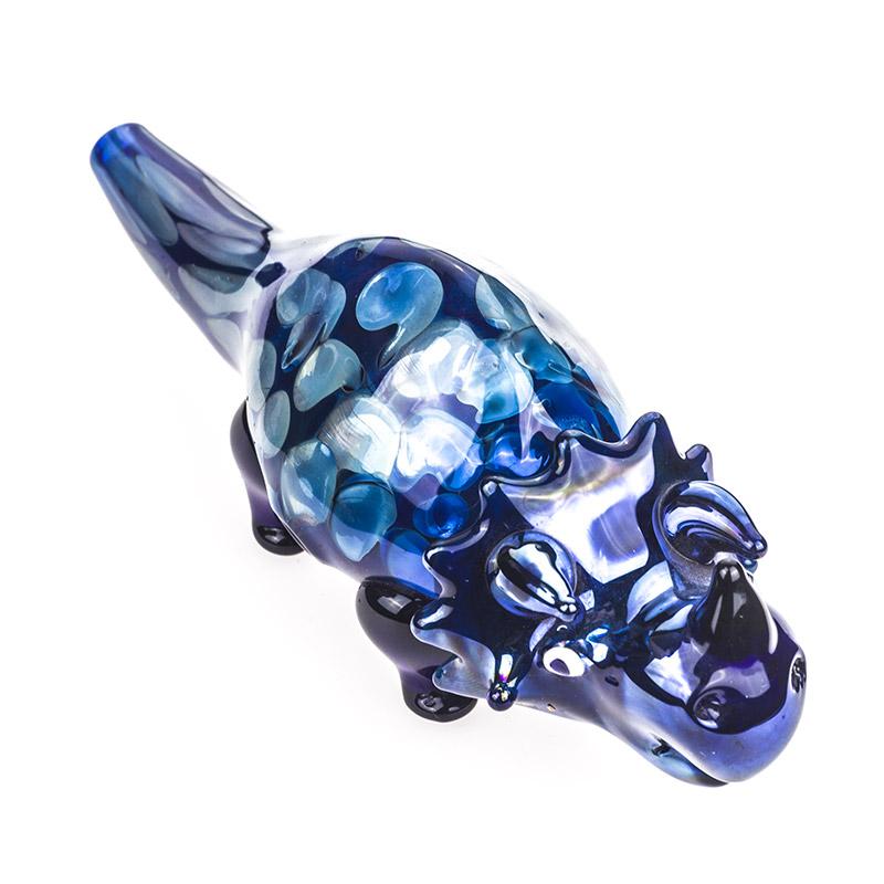 Triceratops Theme Glass Pipe - PuffingBird CA