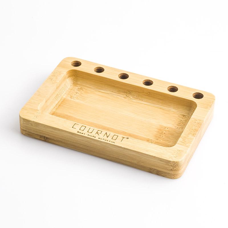 One Piece Bamboo Rolling Tray - PuffingBird CA