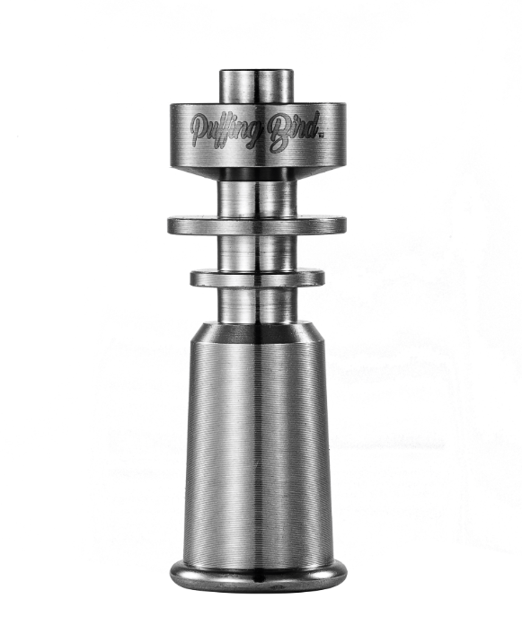 10mm Female GR2 Titanium Domeless Dab Nail - PuffingBird CA