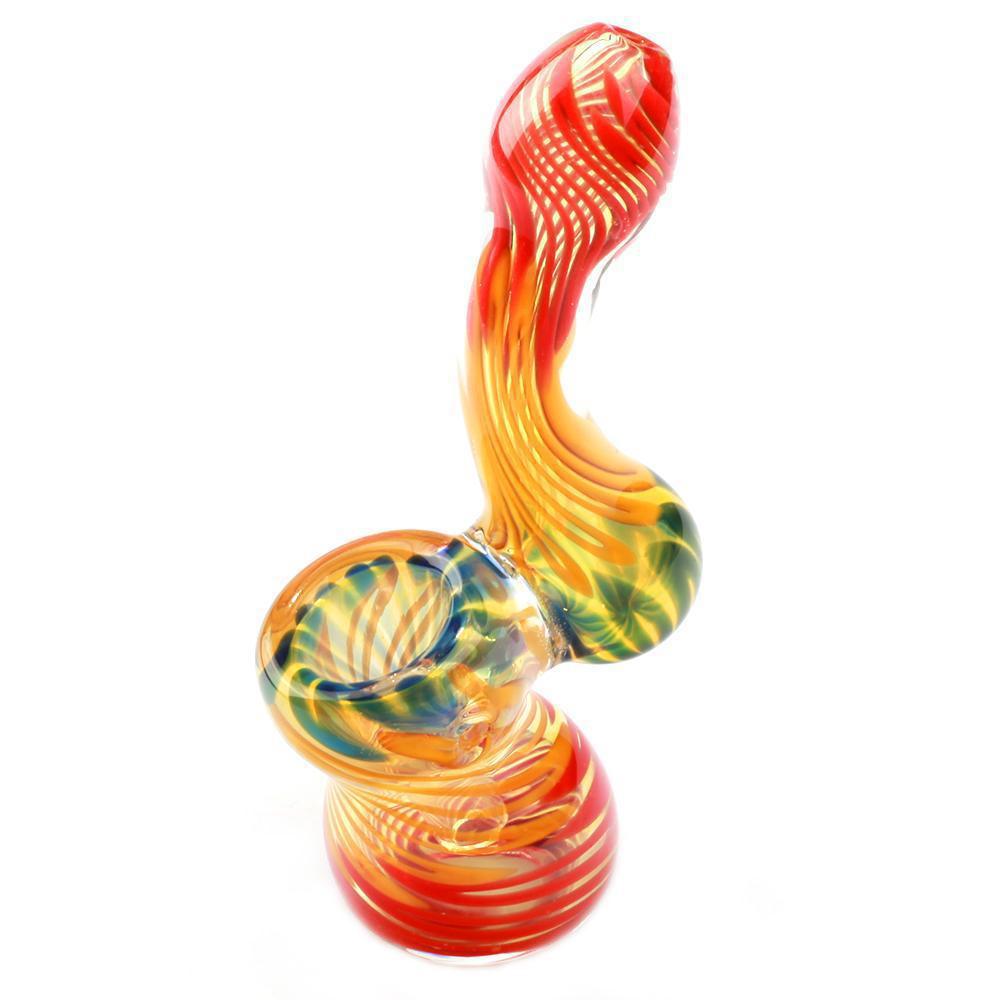 Spiral Color Sherlock Bubbler - PuffingBird CA